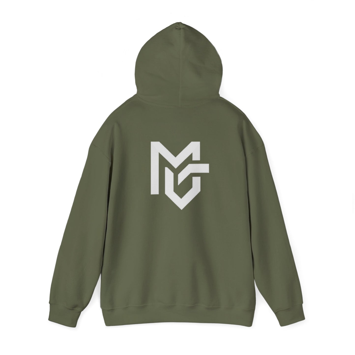 MetroGrit Logo Hoodie | Minimal Brand Logo Pullover